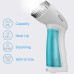 Garment Steamer, Portable Mini Handheld Fabric Steamer - No Spitting, 110ml Capacity, 25s Fast Heat-Up, Auto Off, Touch Control, Anti-drip