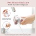 Electric Foot File, Rechargeable Pedicure Callus Remover with 2 Roller Heads, Waterproof Professional Pedicure Kit Foot Scrubber