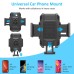 Car Cup Holder Phone Mount, Adjustable Cup Phone Holder for Car, Car Phone Mount with 360° Rotatable Cradle